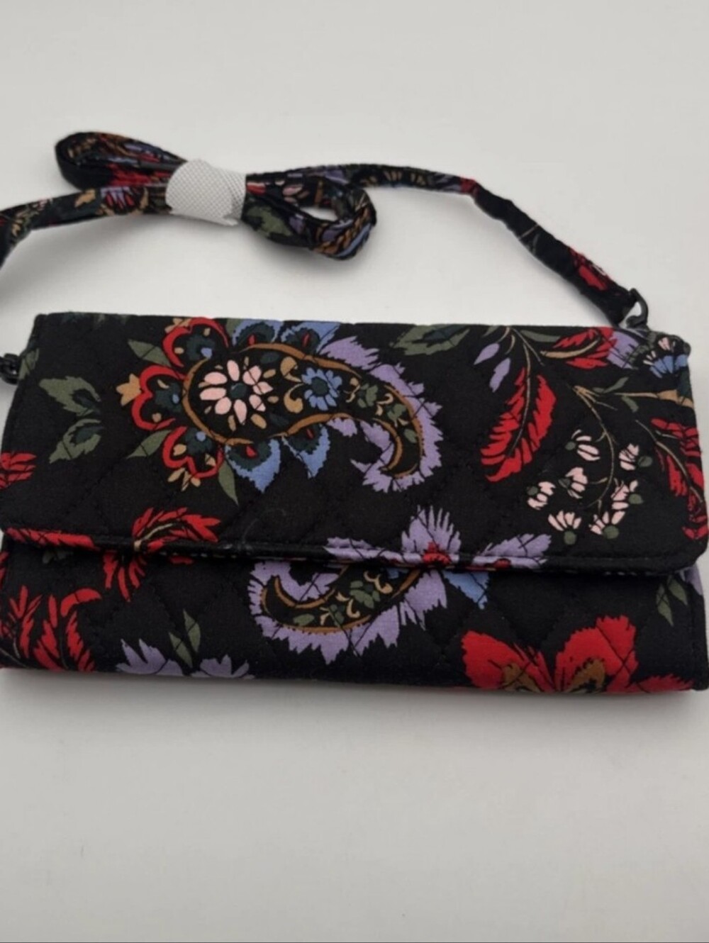 Vera Bradley Crossbody Wallet - Venetian Paisley